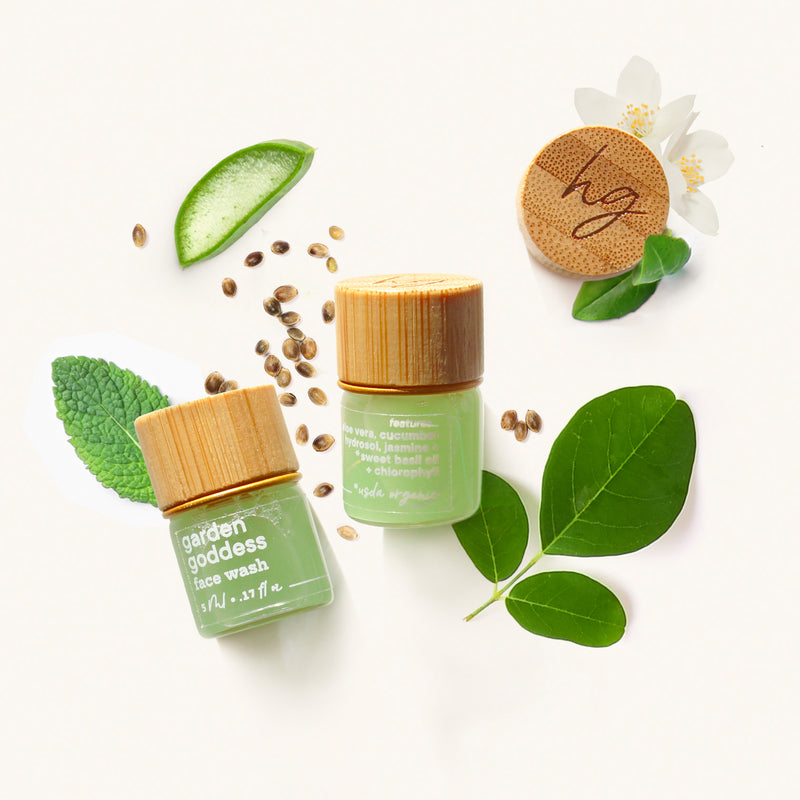 garden goddess face wash