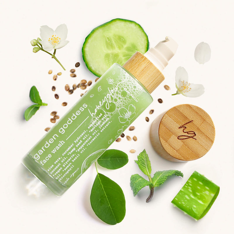 garden goddess face wash