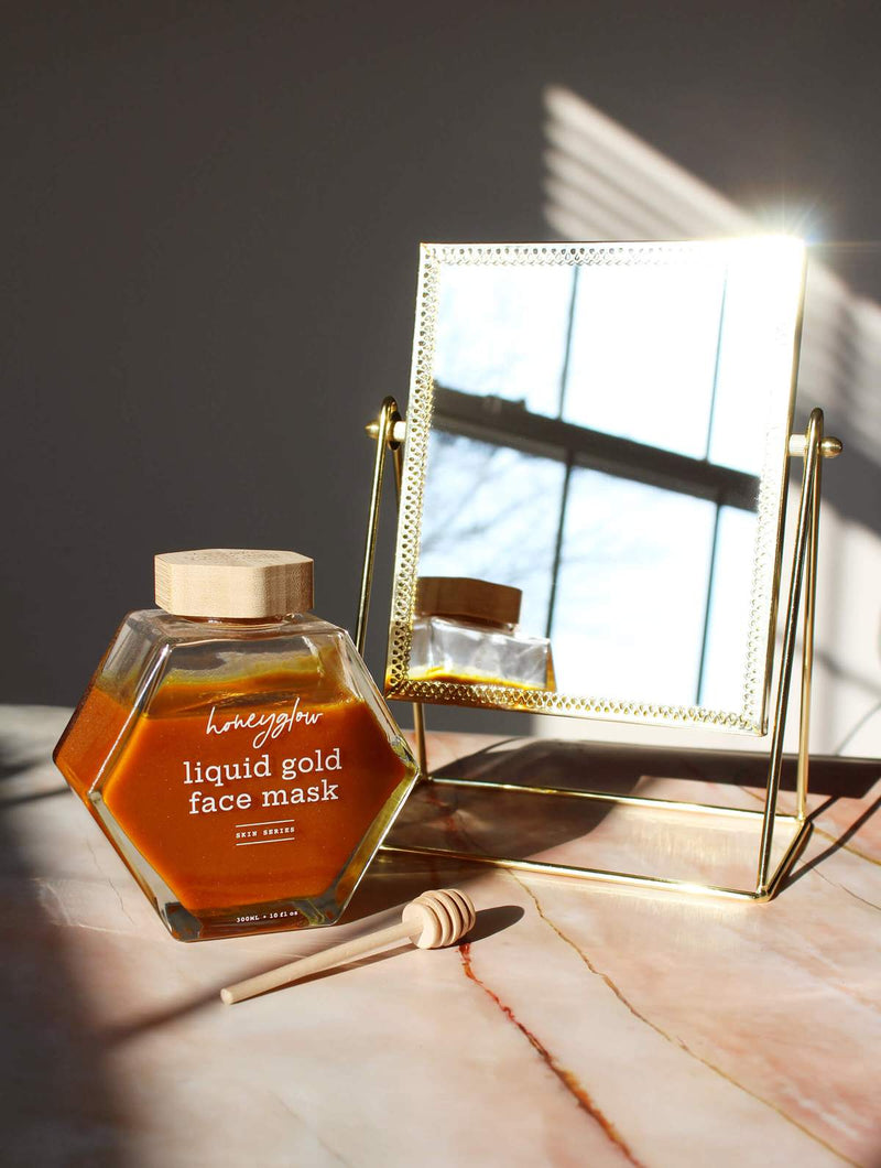 golden beauty mirror