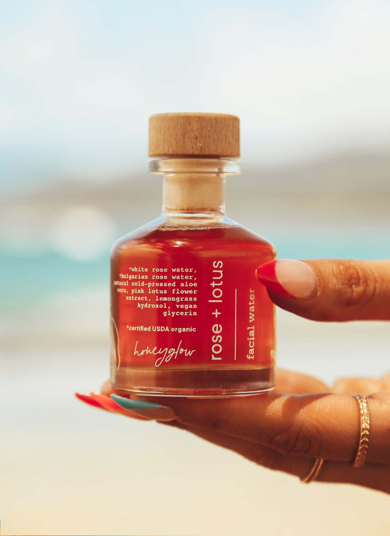 rose + lotus facial water