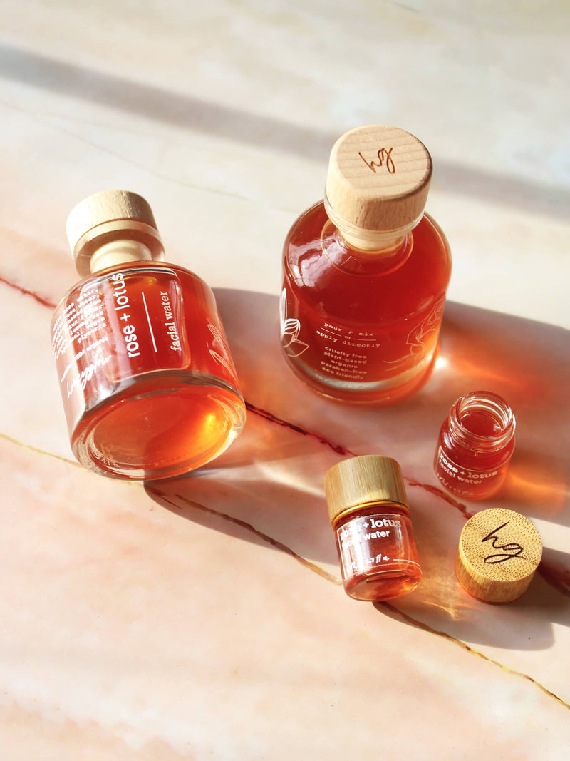 rose + lotus facial water
