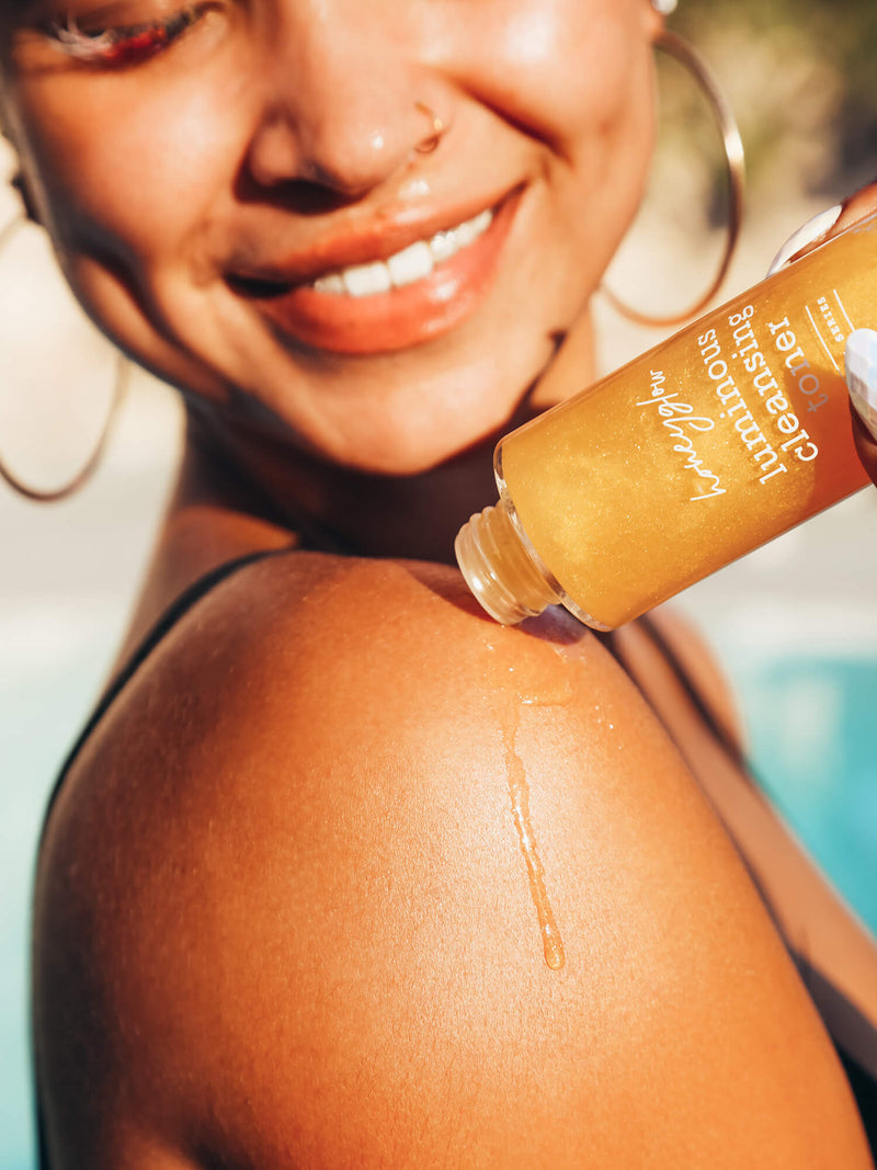 luminous cleansing toner