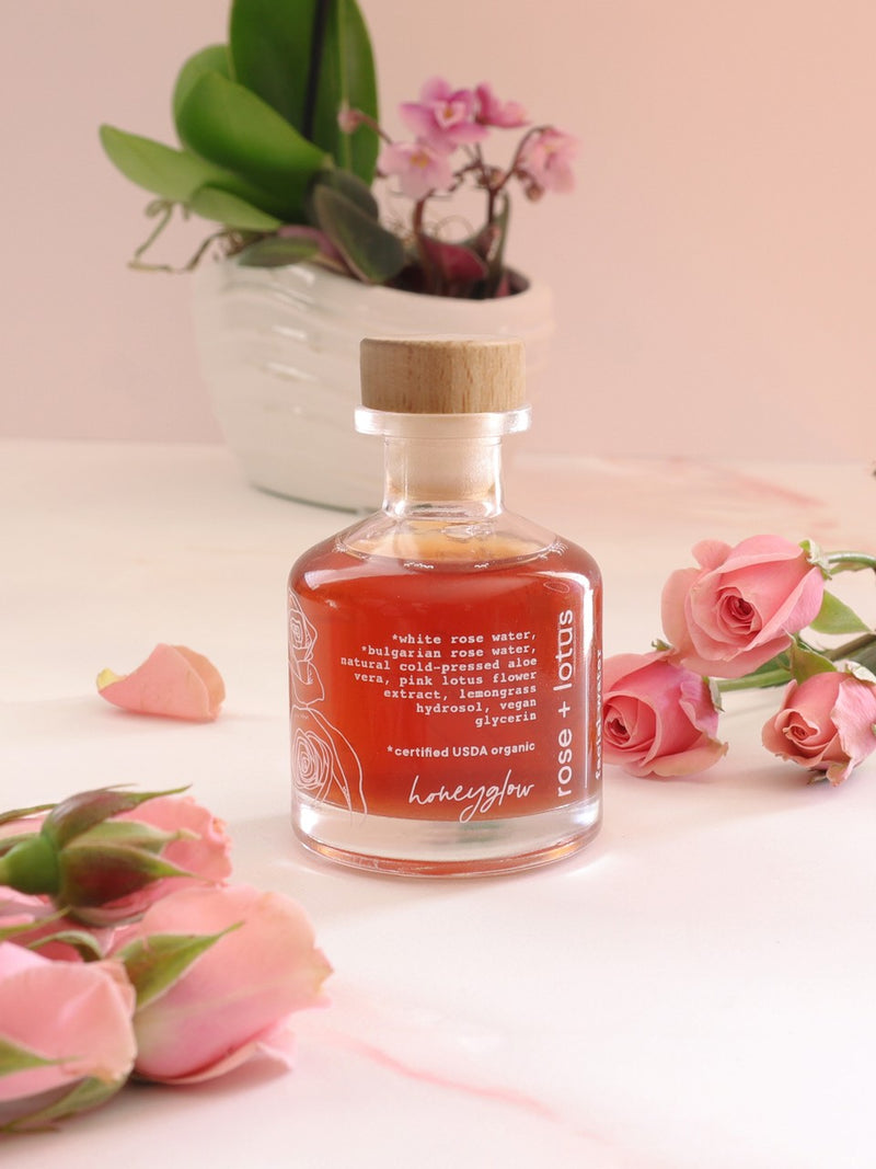 rose + lotus facial water